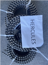 Diamond Rubber Wire Saw Rope For Cutting Granite 11.5Mm