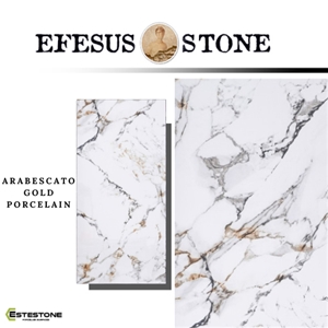 Arabescato Gold Porcelain
