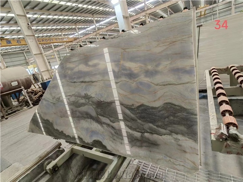 Admiral Dream Fantasy Blue Quartzite In China Stone Market