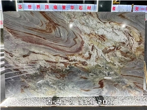 Fusion Gold Quartzite Slab 300*169*1.8 Cm
