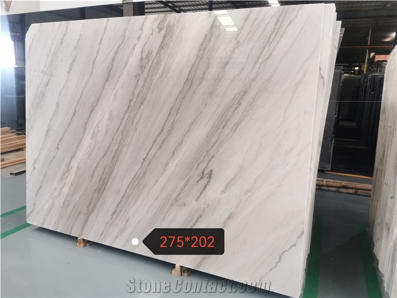 Guangxi White Marble China Carrara Slab Tile