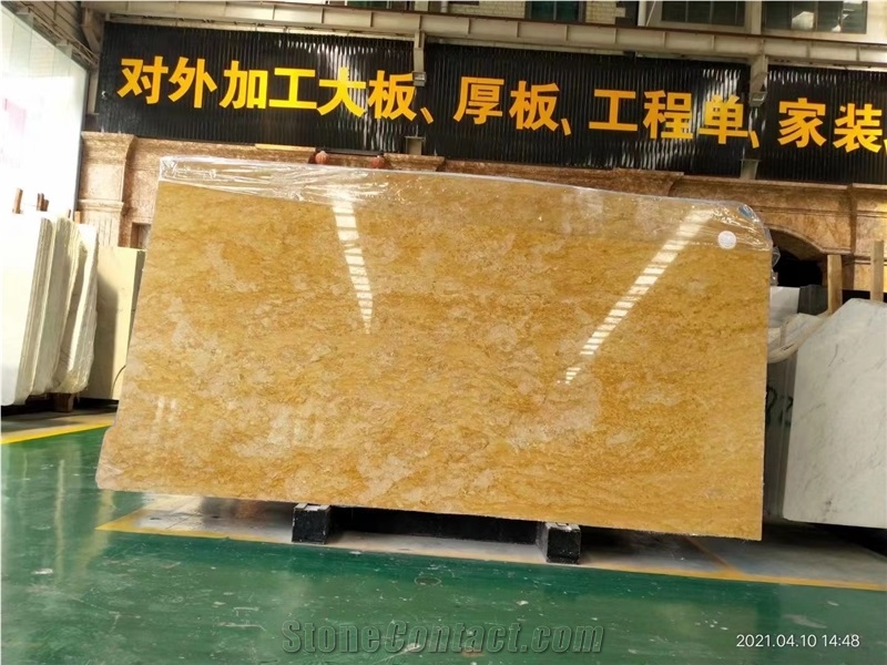 Italy Giallo Reale Rosato Golden Marble In China Market