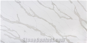 Calacatta Tupa Quartz Slabs G308 Solid Surface Slabs