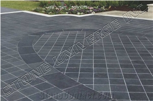 Antique Black Limestone Pavers For Driveway