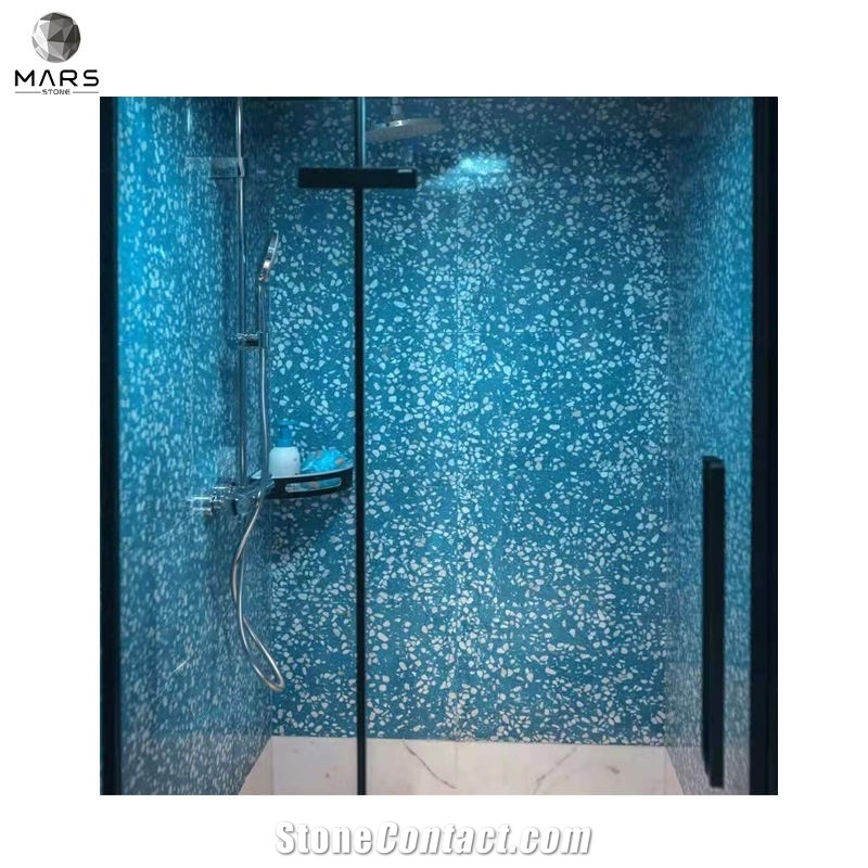 Bathroom Slip Matte Wall Decoration Cheap Terrazzo Tiles