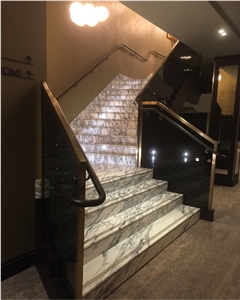 Marble Staircase- Step And Risers