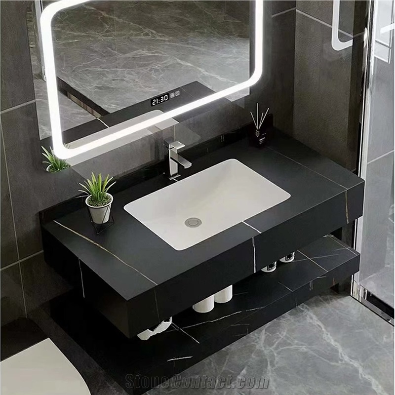 Artificial Marble Sintered Stone Wash Basin Bathroom Sink