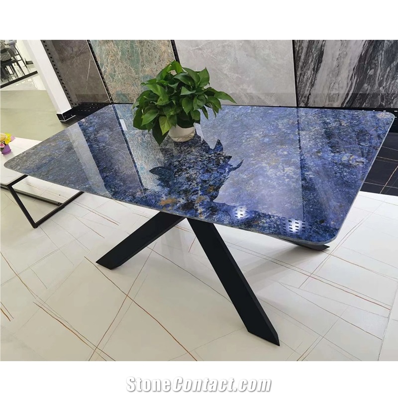 Custom Made Home Furniture Sintered Stone Dining Table