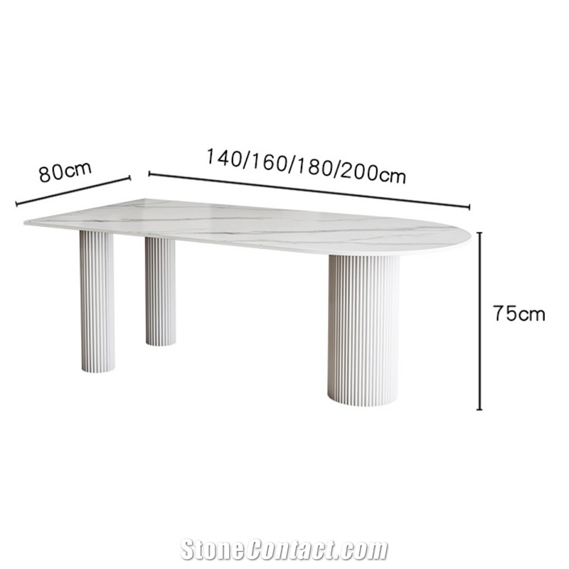 Home & Hotel Furniture Designs Sintered Stone Dining Table