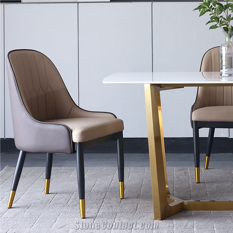 Modern Sintered Stone Dining Table Home Restaurant Design