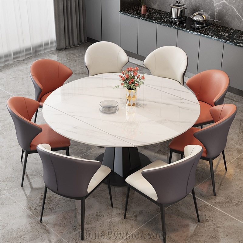 Sintered Stone Dining Table Home Restaurant Furniture Design