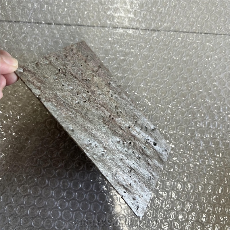 Ultra Thin Flexible Natural Stone Slate Tile For Wall Decor