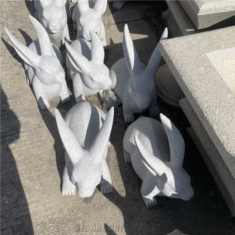 Factory Supply Customized Animal Stone Statue Stone Crafts