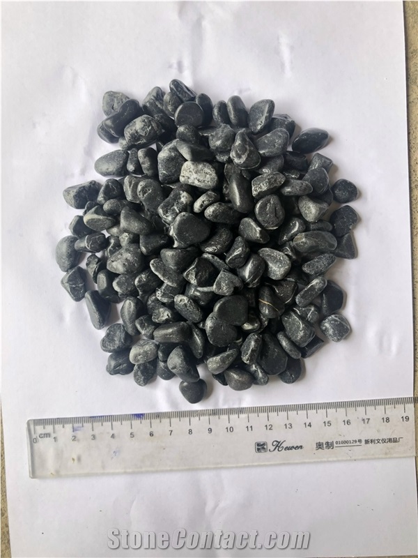 Cheap Viet Nam Black Pebble Stone