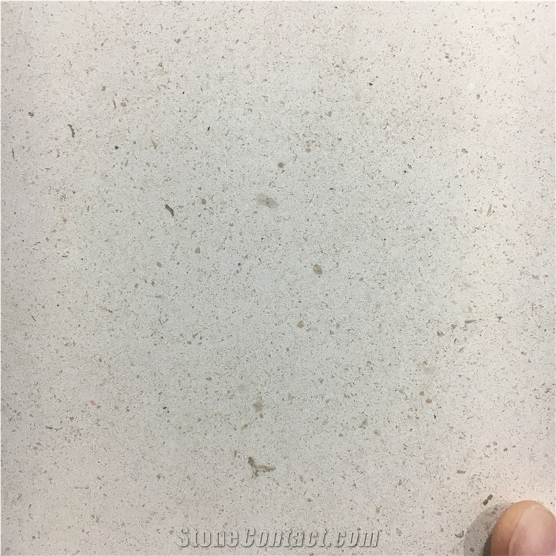 Fatima Blue Beige Limestone Slab For Kitchen Floor Tiles