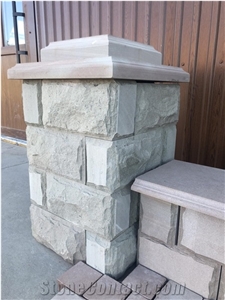 Sandstone Brick- Walling Blocks For Gate Posts, Garden Walls