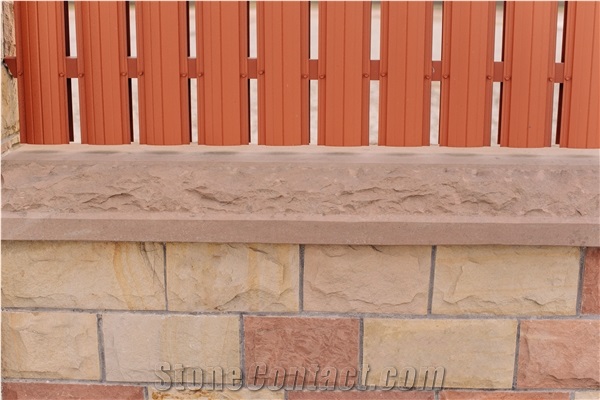 Sandstone Brick- Walling Blocks For Gate Posts, Garden Walls