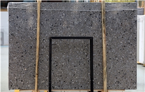 Dark Grey Terrazzo Slabs