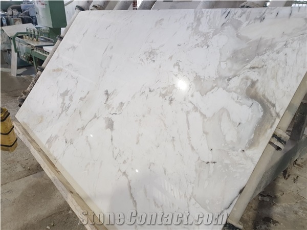 Alpes White Marble Slabs