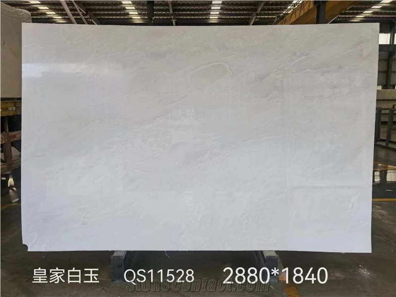 Good Quality Natural Marble White  Jade Slab For Wall