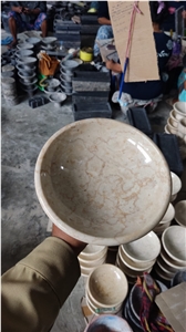 Marble Fruit Serve Bowl