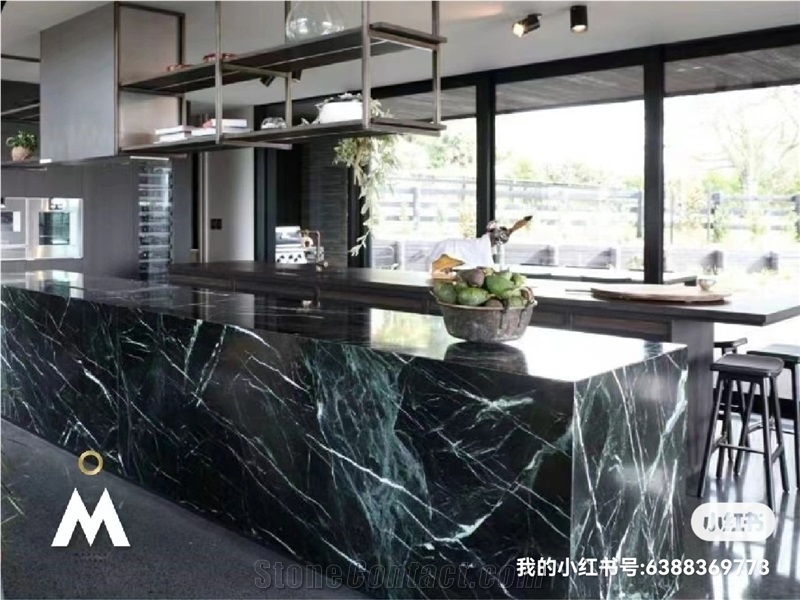 Greece Green Marble Slabs And Tiles Very Good Price