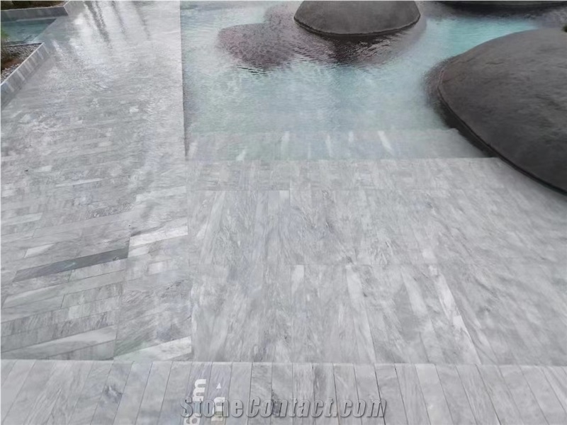 Grey Marble Flooring And Wall Tiles For Interior Exterior