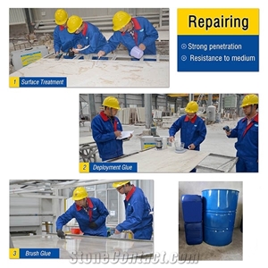 Epoxy Resin Glue For Stone Slab Surface Repairing Strengthen