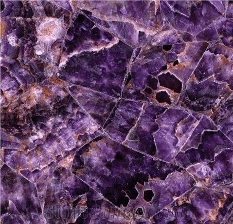 Purple  Fluorite Stone,Gemstone Slab