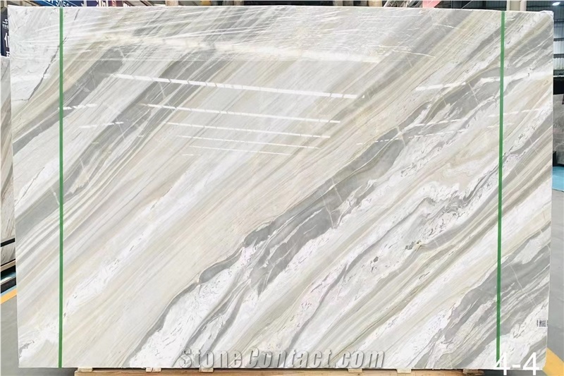 Hot Selling Pearl White Marble Tiles With Veins