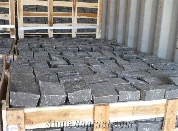 Grey Basalt Cobble Stone