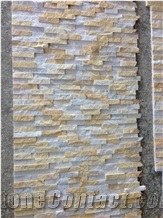 Yellow Marble - Cultured Wall Panels, Split Face