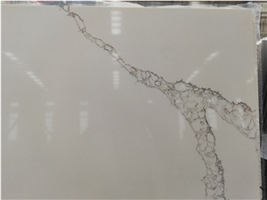 Quartz Stone Slab Calacatta Jumbo Size
