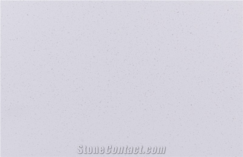 Quartz Stone Slabs With Fine Grain White Background