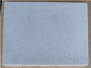 Shining Particle&Grey Background Quartz Stone Slab