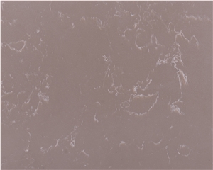 Small Pattern Quartz Stone Slab Brown Background