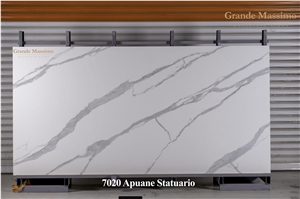 Grande Massimo Porcelain Slab - 7020 Apuane Statuario