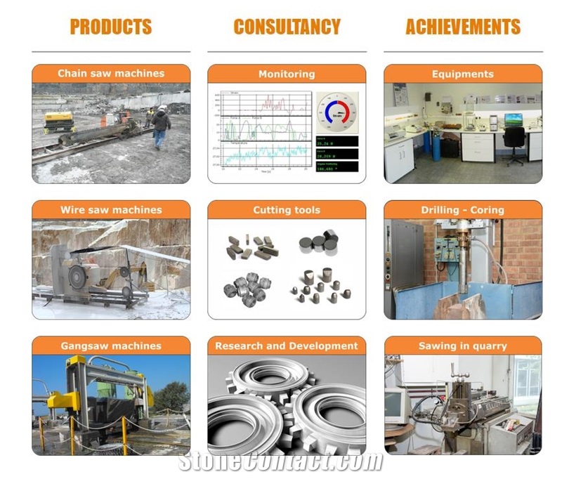 Stone Industry Products Testing, Consultancy, Achievements