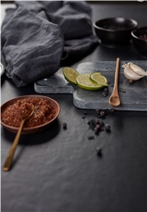 Pigalle Black Porcelain Slabs