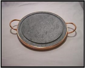 Soapstone Circular Grilling & Serving Stones