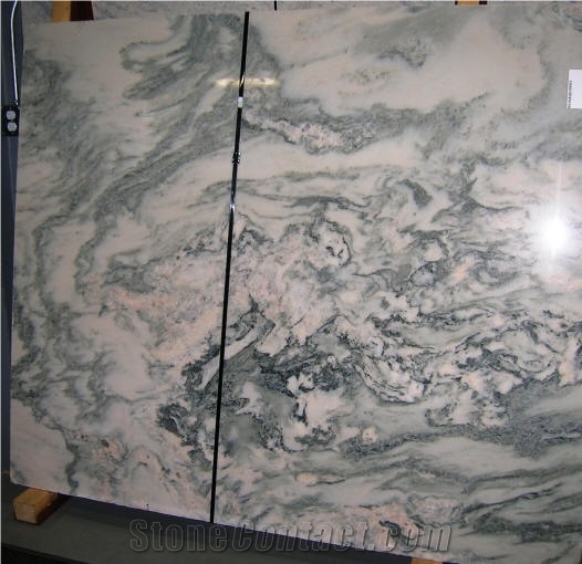 Vermont Crystal Stratus Danby Marble Slabs
