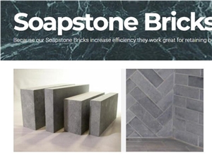 Vermont Soapstone Fire Bricks For Fireplaces