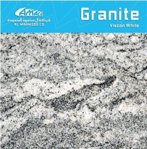 Viskont White Granite Slabs, Tiles
