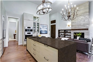 Coffee Brown Granite Kitchen Countertop