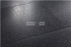 Indian Absolute Black Granite Tiles 61X30.5X1cm Leathered