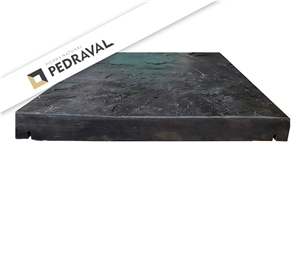 Spanish Black Slate Rain Guard With Rough Texture