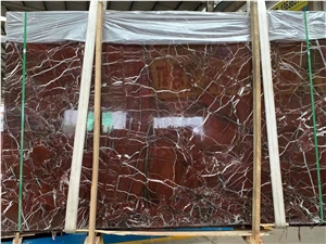 Rosa Red Marble With Polished Or Honed Surface