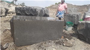 Jet Black Granite Blocks