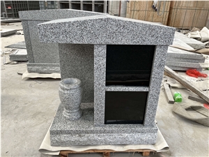 China Grey Granite G603 Columbarium Niches American Style