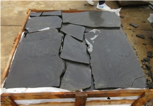 Crazy Stone Grey Basalt Irregular Flagstone